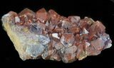 Thunder Bay Amethyst Cluster - Hematite Coated #46292-1